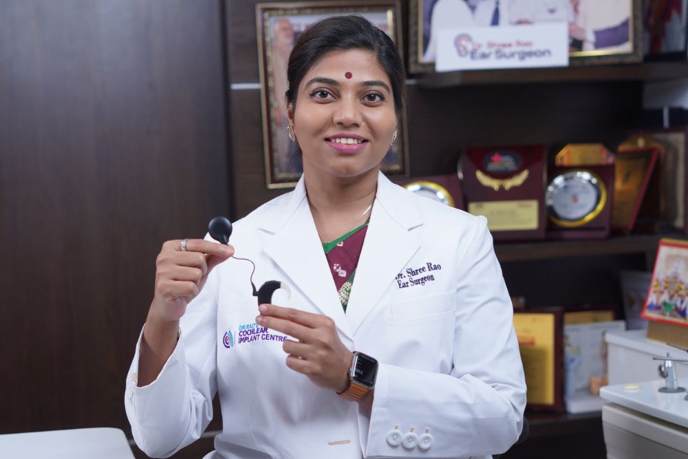 Dr. Shree Rao Cuddapah — ENT and cochlear implant surgeon, Hyderabad, Telangana, Hyderabad