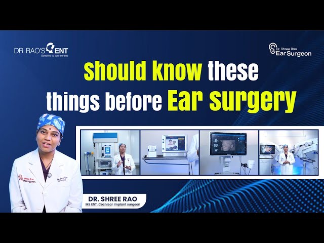 things to know before ear surgery