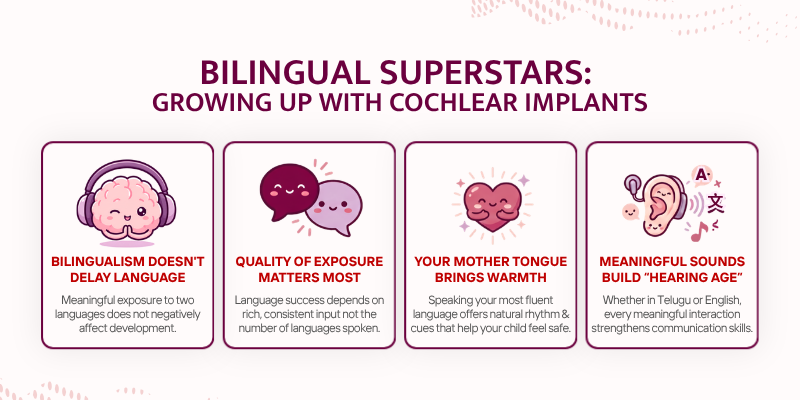 Cochlear Implant Bilingual Child - Bilingual Super Stars