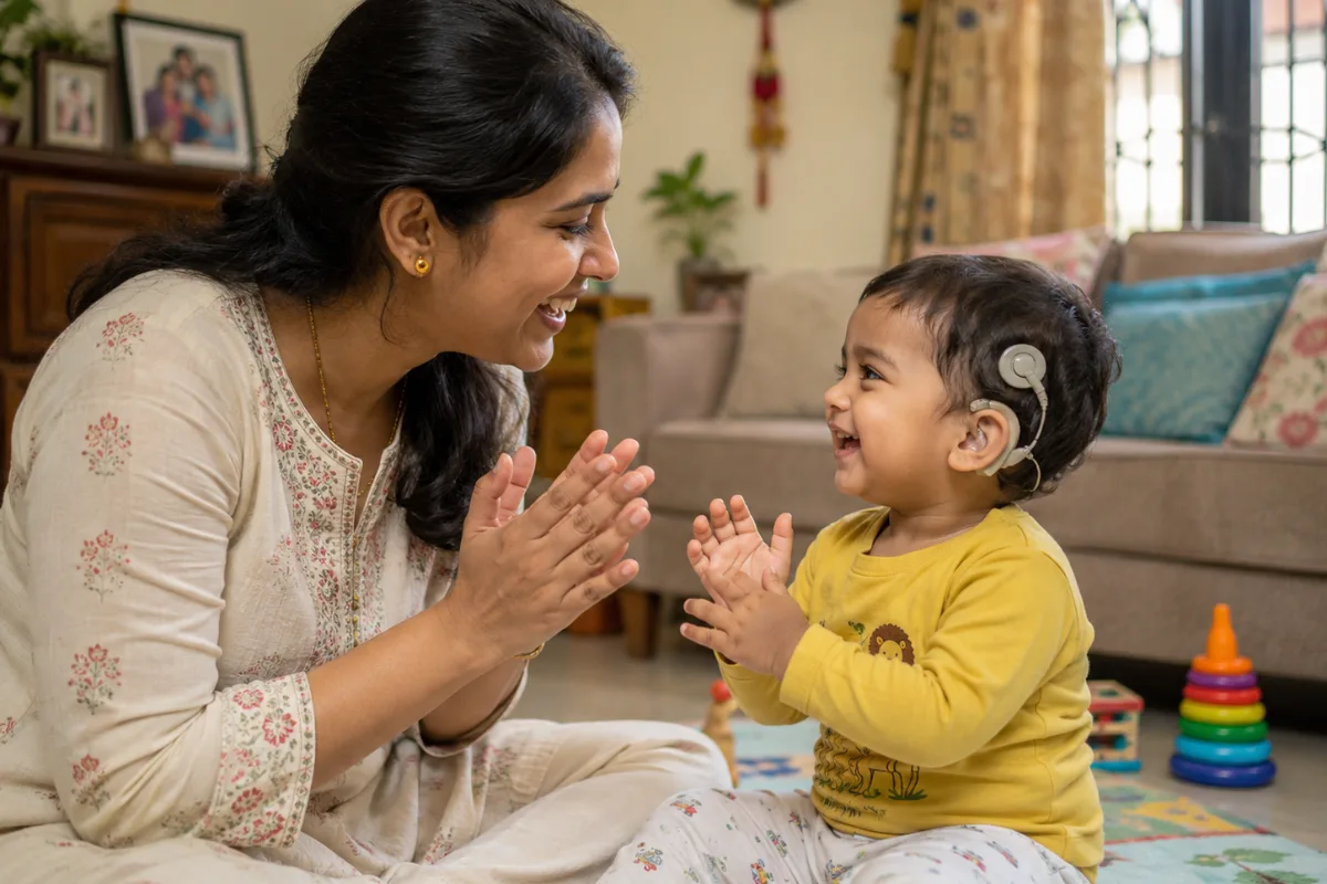 Cochlear Implant Bilingual Child